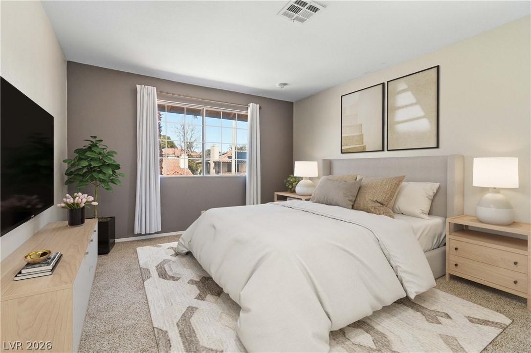 Image 4: Primary Bedroom - virtually staged