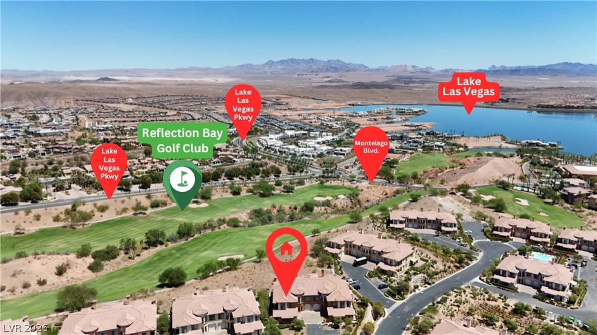 Image 3: An aerial perspective showcases a residential comm