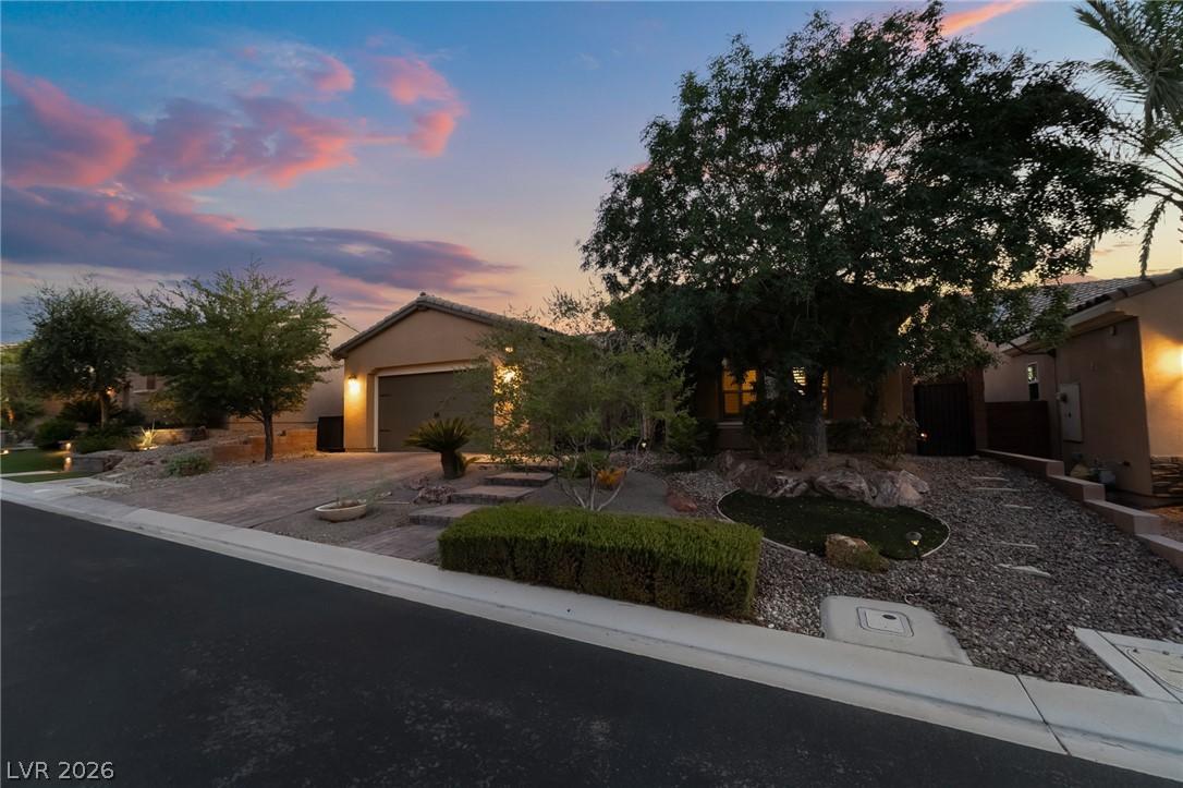 Image 3: Desert-inspired landscaping and a welcoming drivew