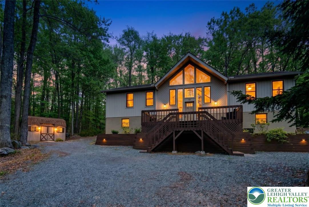Image 1: 115 Fawn Rd Pocono Ranch Home.