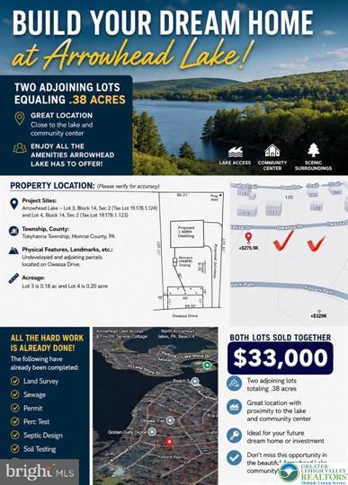 Image 1: Imagine building your ideal home on these adjoinin