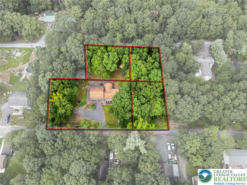 Image 4: Aerial view of the lot
