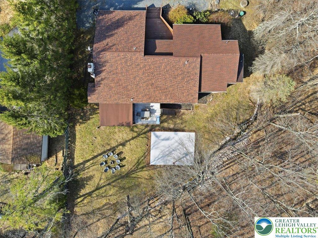 Image 3: An aerial perspective reveals the property's invit