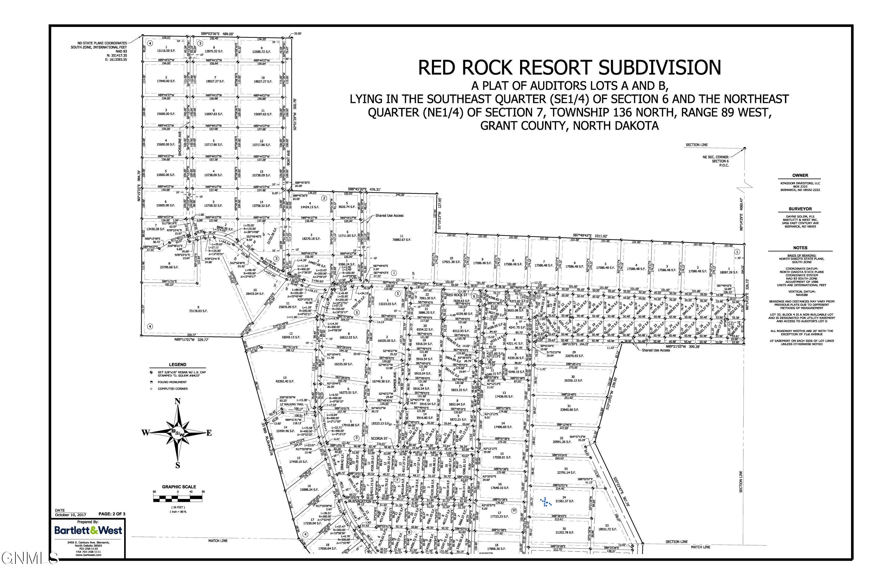 Image 4: FINAL-Red Rock Resort Final Plat (2)