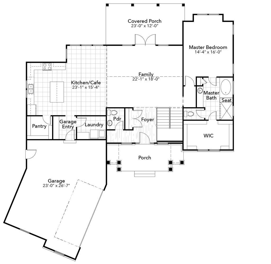 Image 2: Floor plan first floor