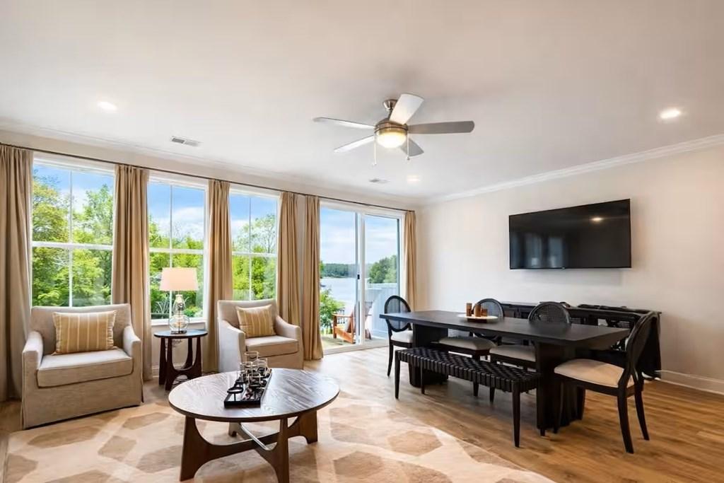 Image 3: Family Room with abundant natural light