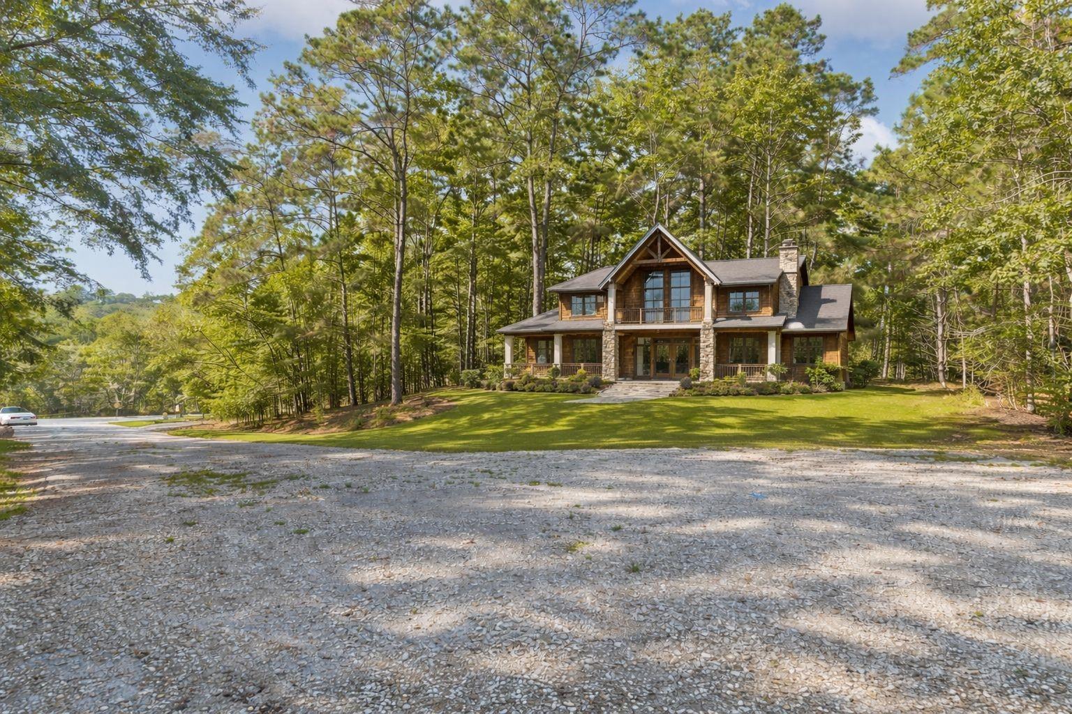 Image 1: Virtually staged image showcasing a potential lake