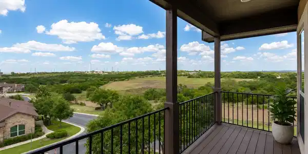 Image 2: Amazing view of hill country and surrounding Lake