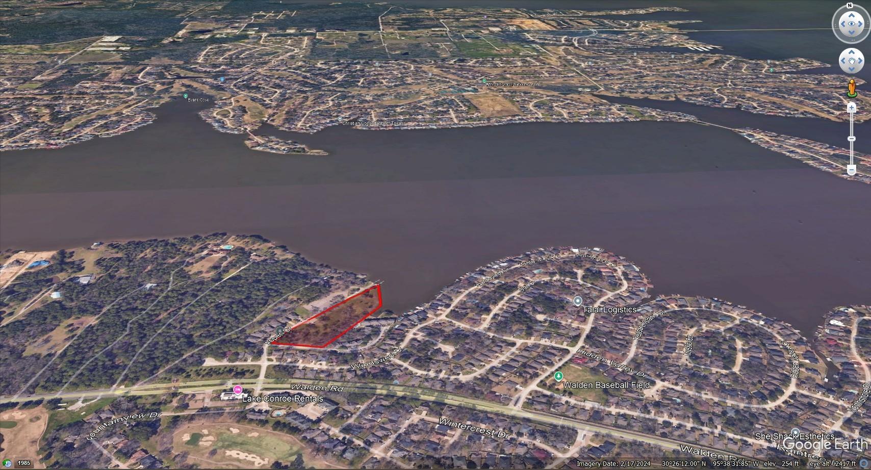 Image 2: 3.45 acres waterfront lot