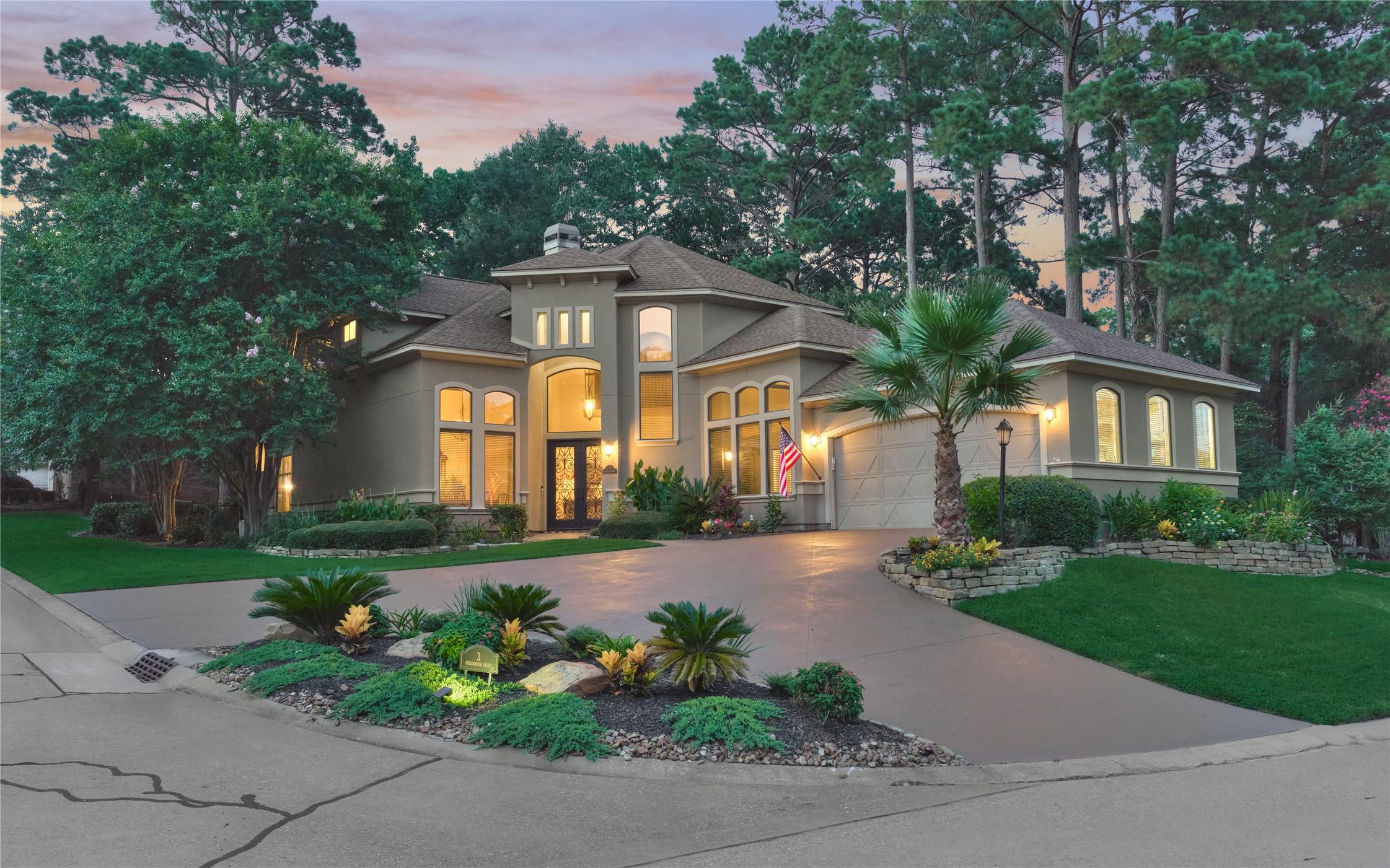 Image 4: Upon arrival, the captivating curb appeal and circ