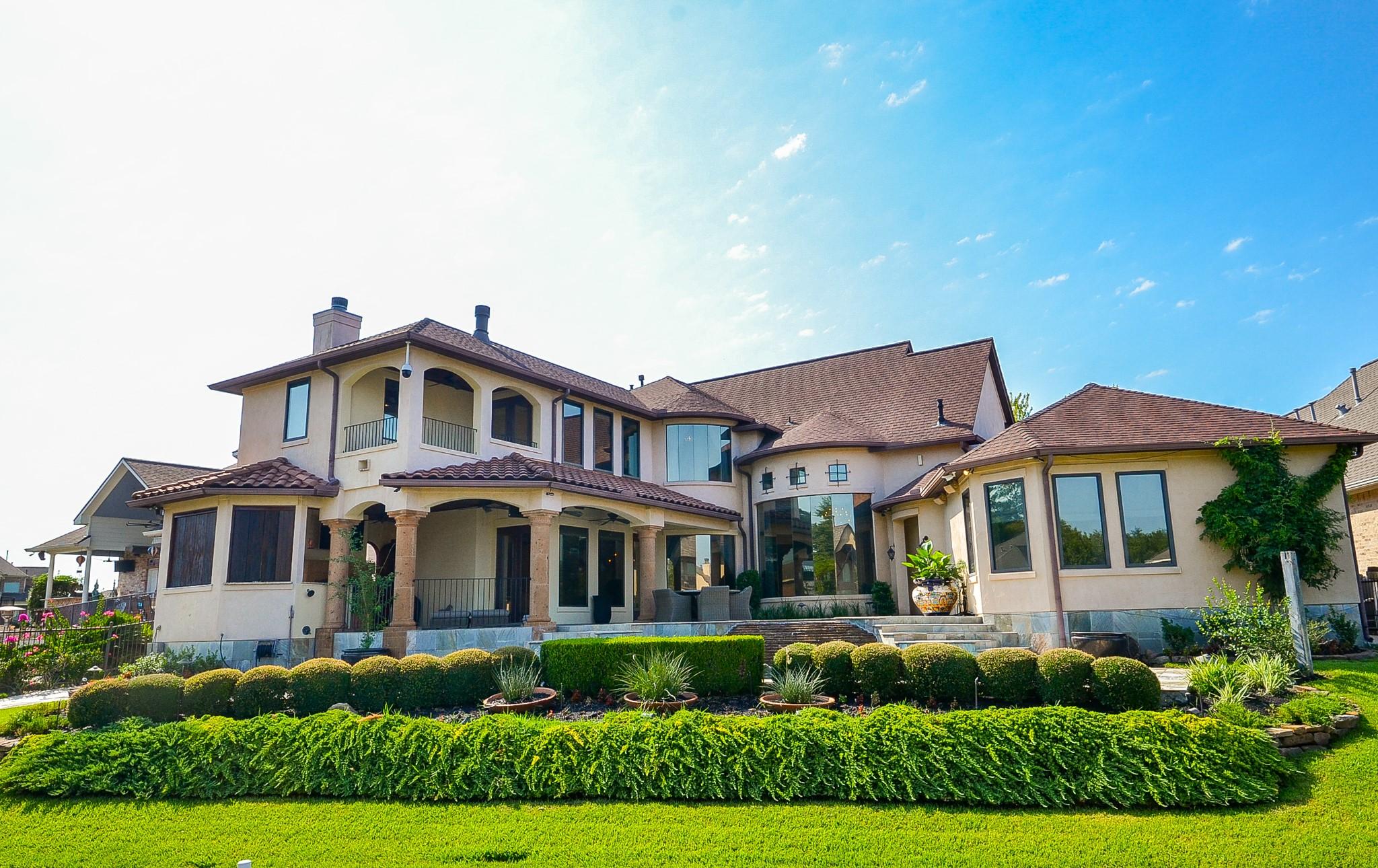 Image 1: This home was thoughtfully designed with the view
