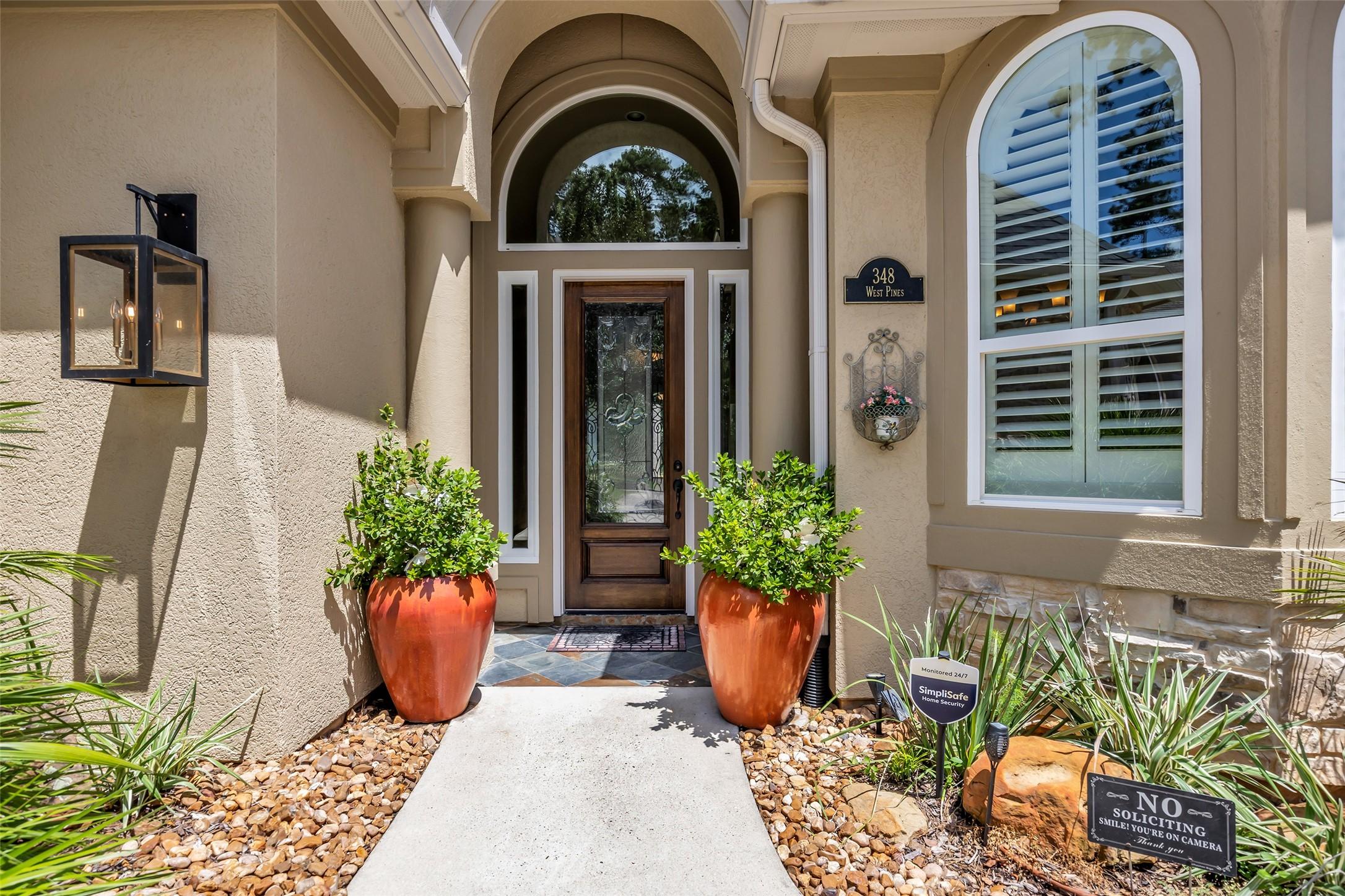 Image 2: Covered front entry.