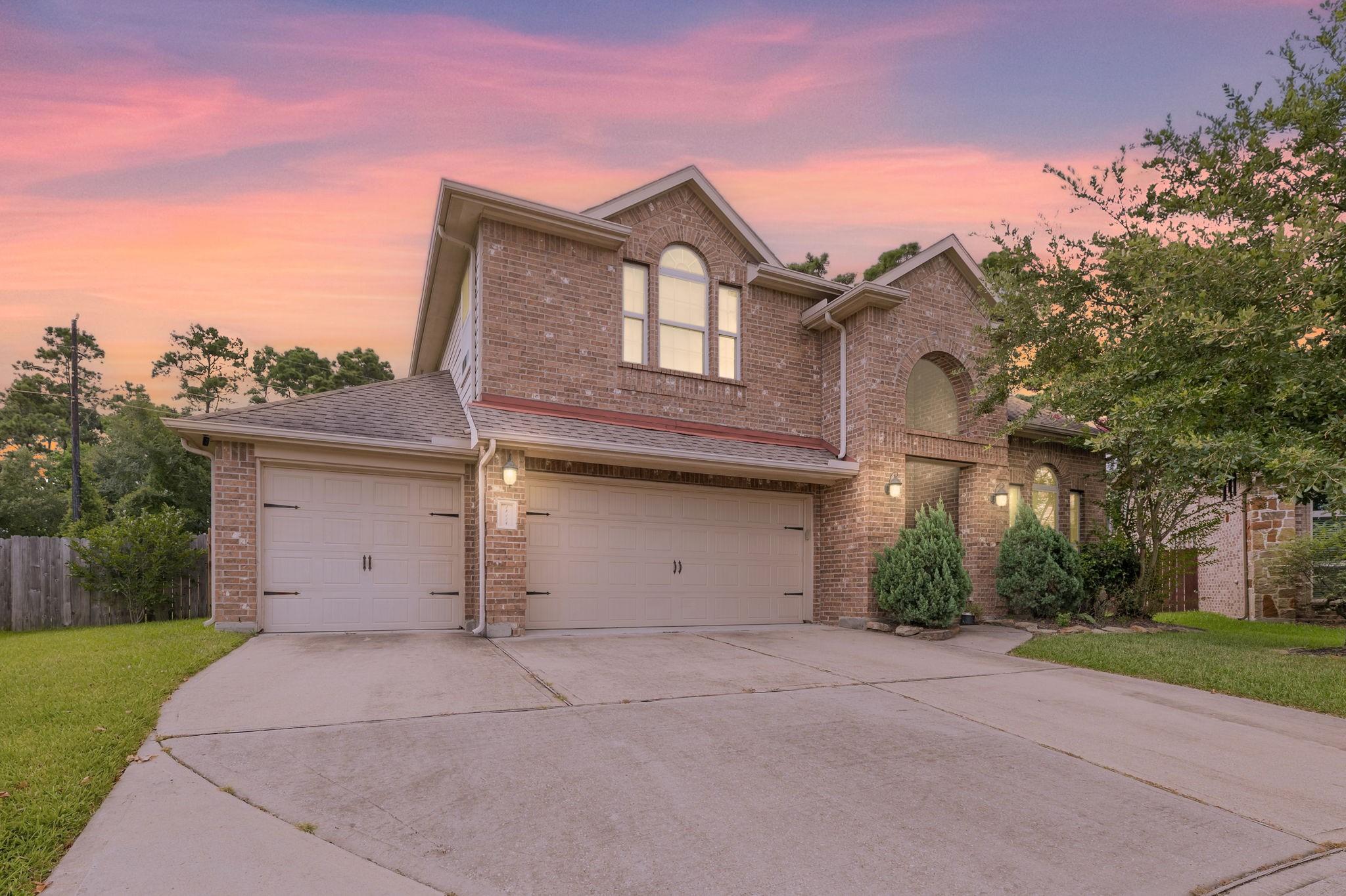 Image 1: Beautiful two-story brick home with exceptional cu