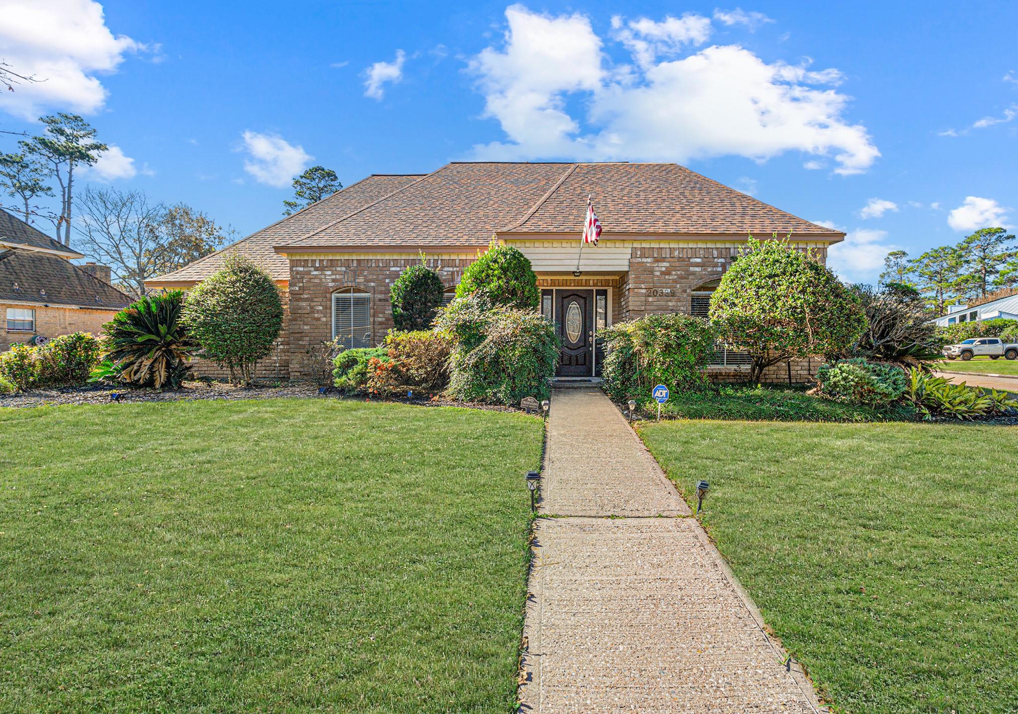Image 4: The property's corner lot location affords a large
