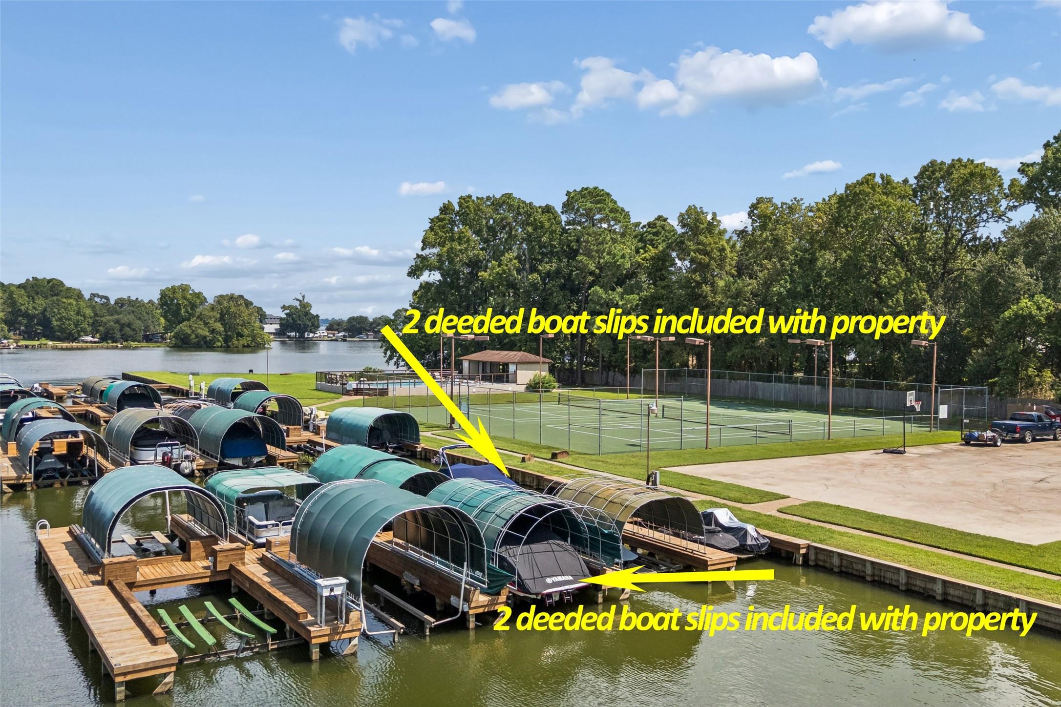 Image 1: Rare Opportunity to own TWO DEEDED BOAT SLIPS on L