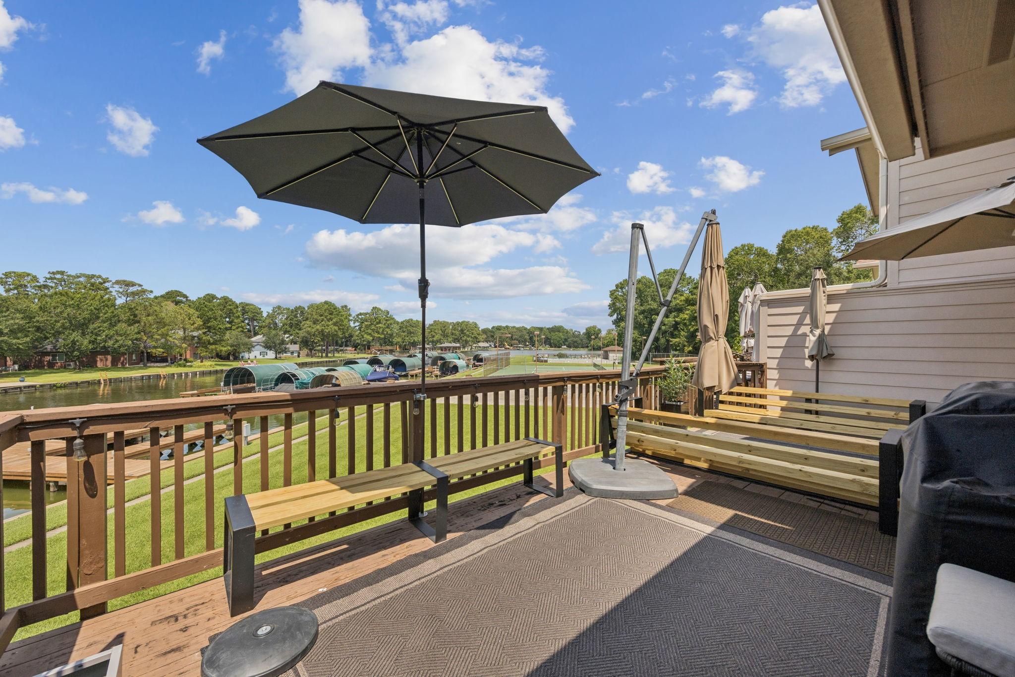 Image 3: Enjoy serene waterfront living from your private d