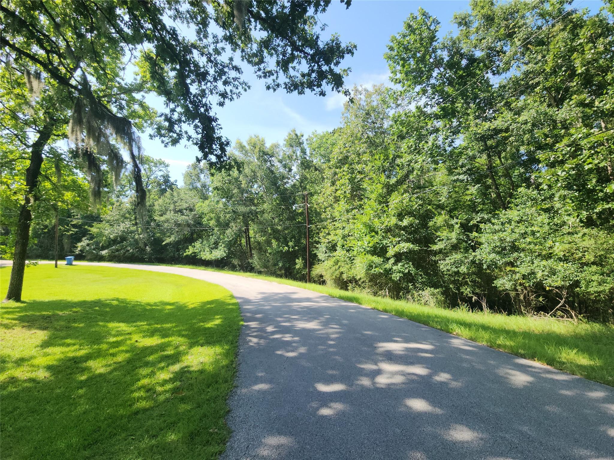 Image 3: Lot on the right, from the utility pole toward the