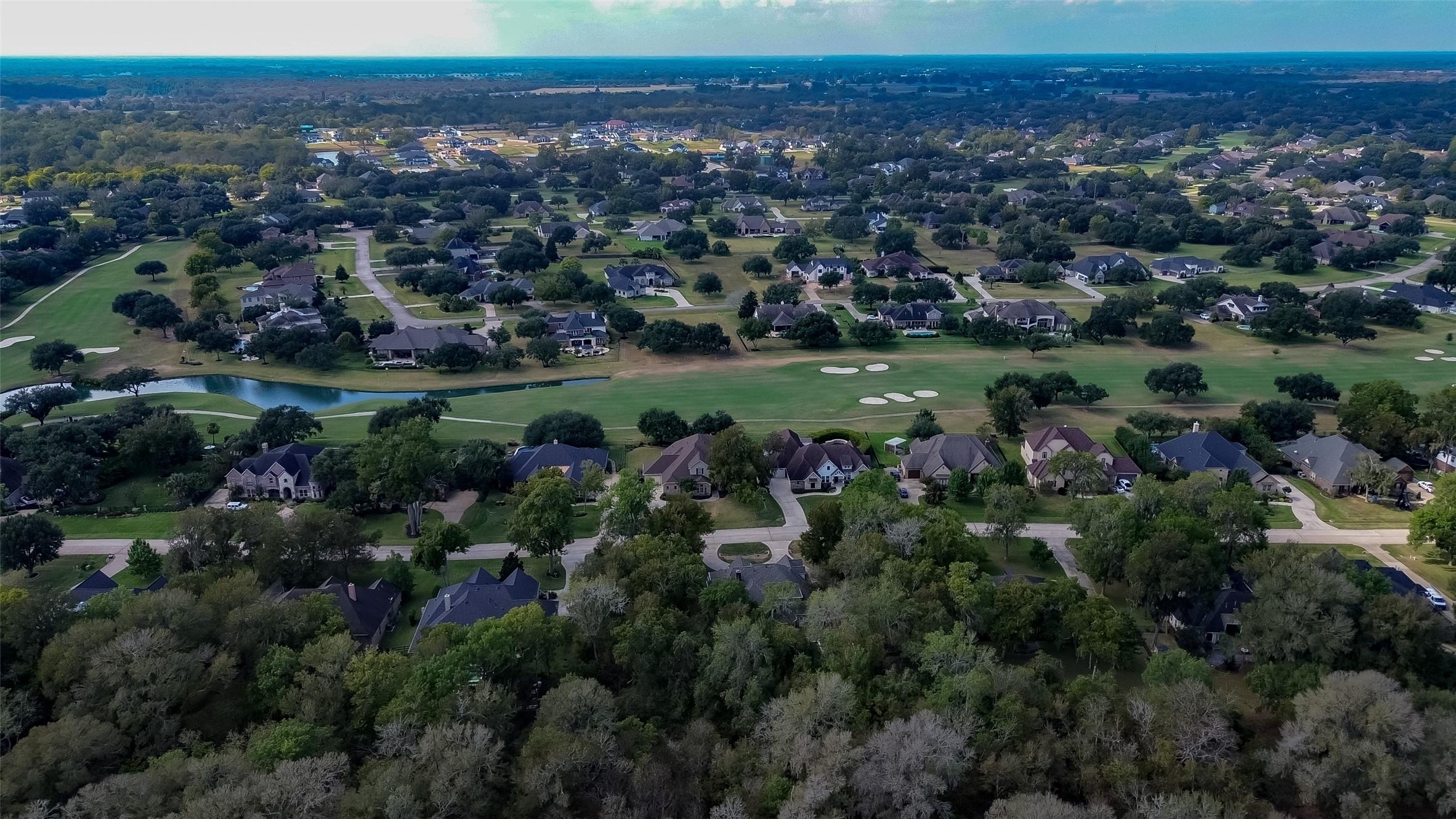 Image 3: Here's a bird's eye view of the golf course across