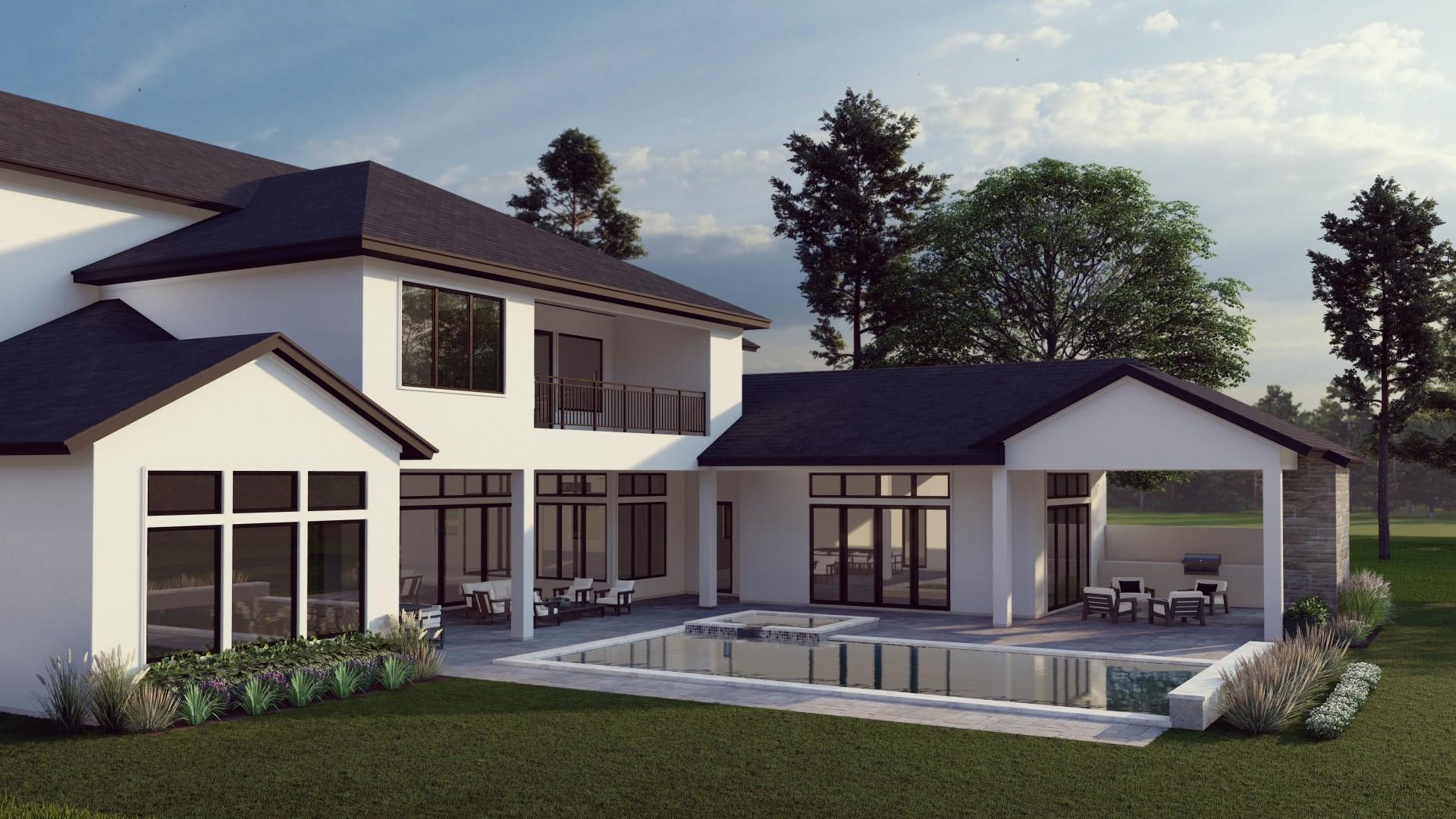 Image 3: Expansive backyard with ample space to accommodate