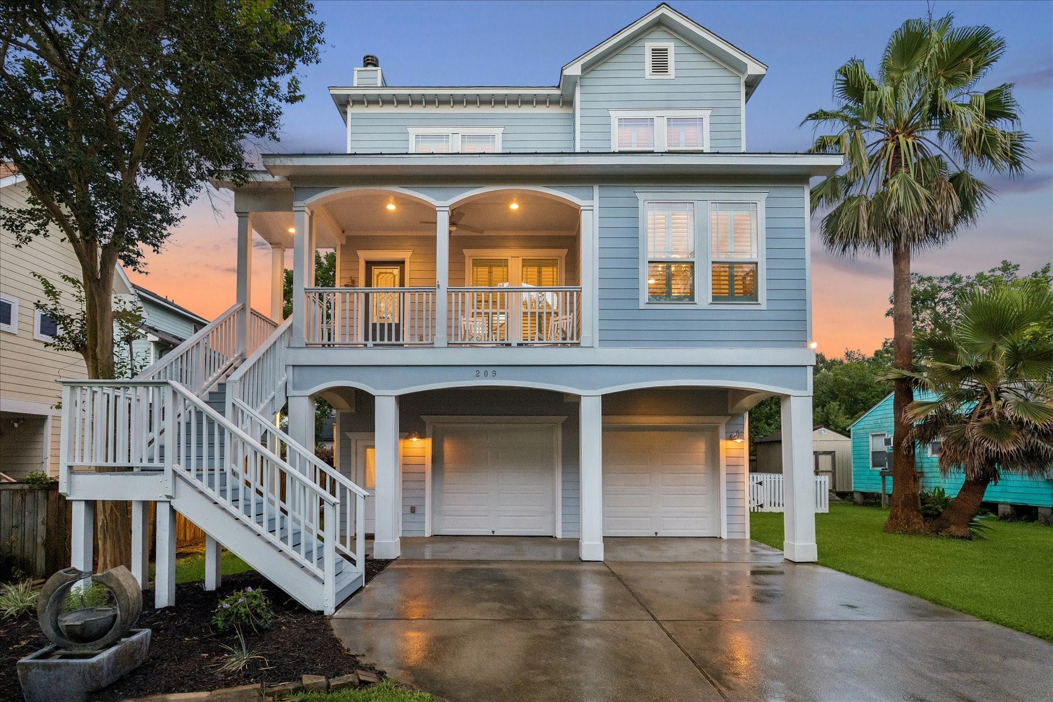 Image 1: Welcome to 209 Queen Rd. This charming home featur