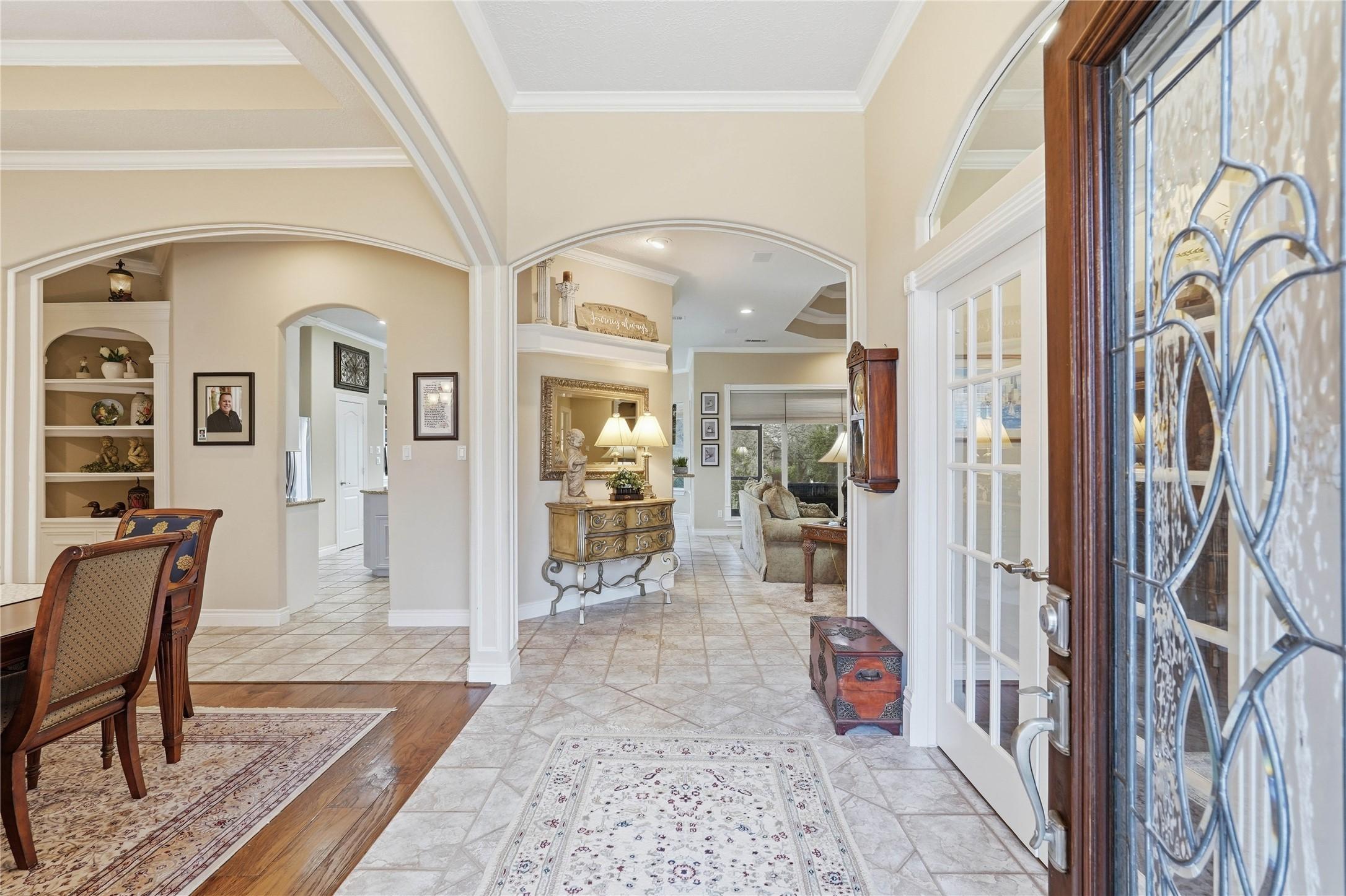 Image 3: Grand first impressions! As you enter through the