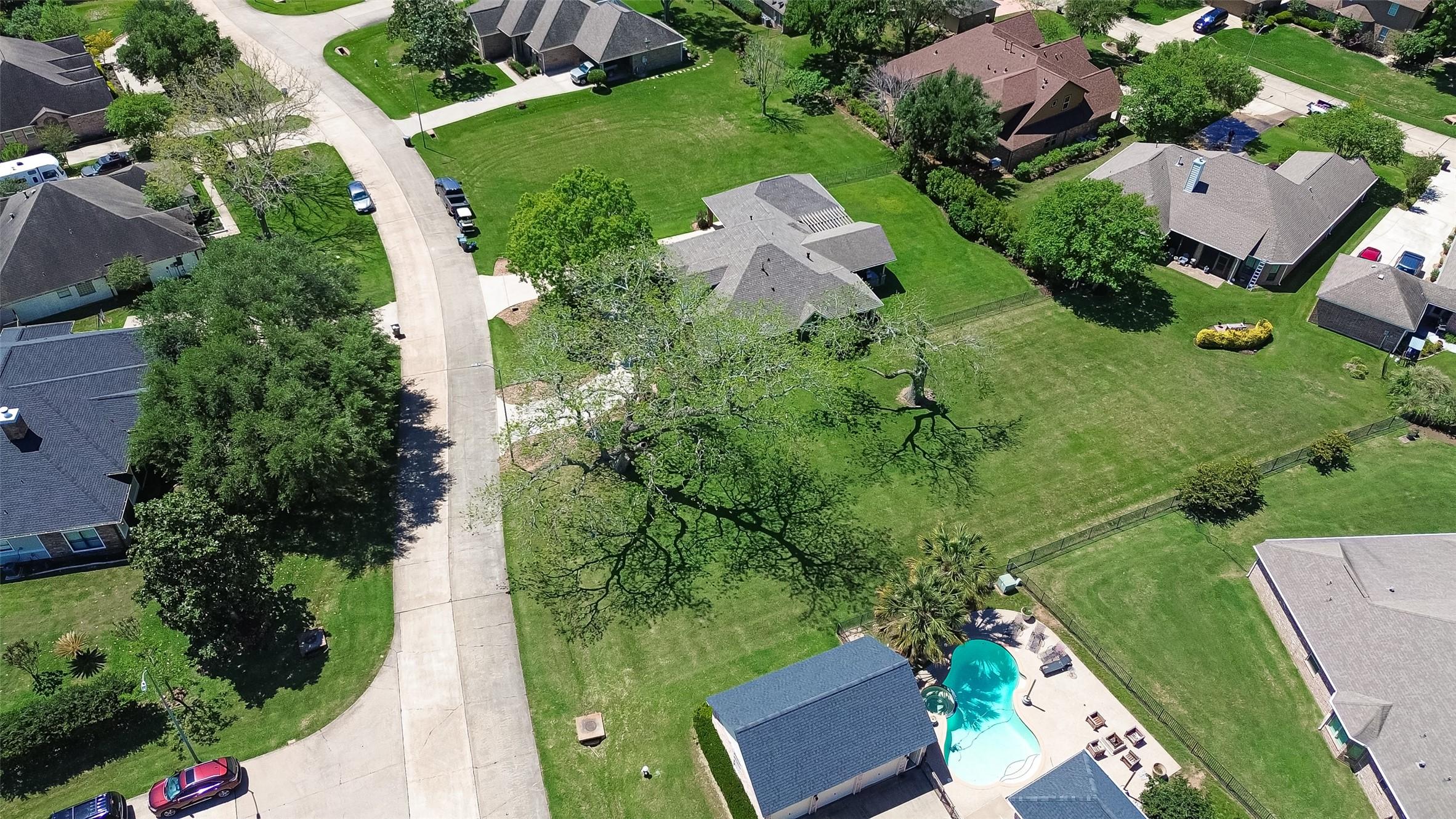 Image 4: Surrounded by lovely homes, mature trees, and peac