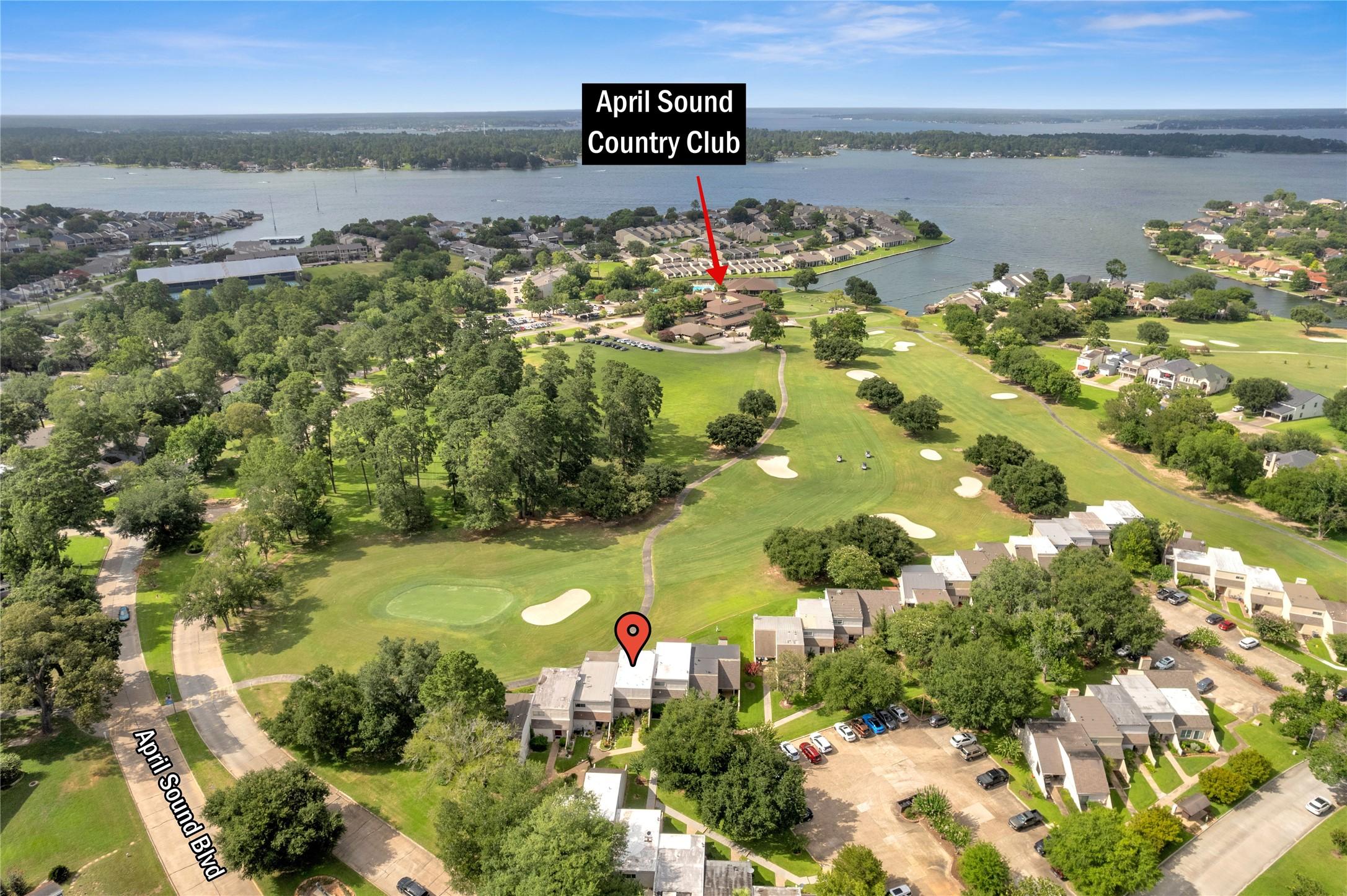 Image 1: walking or golf cart distance to the APRIL SOUND C