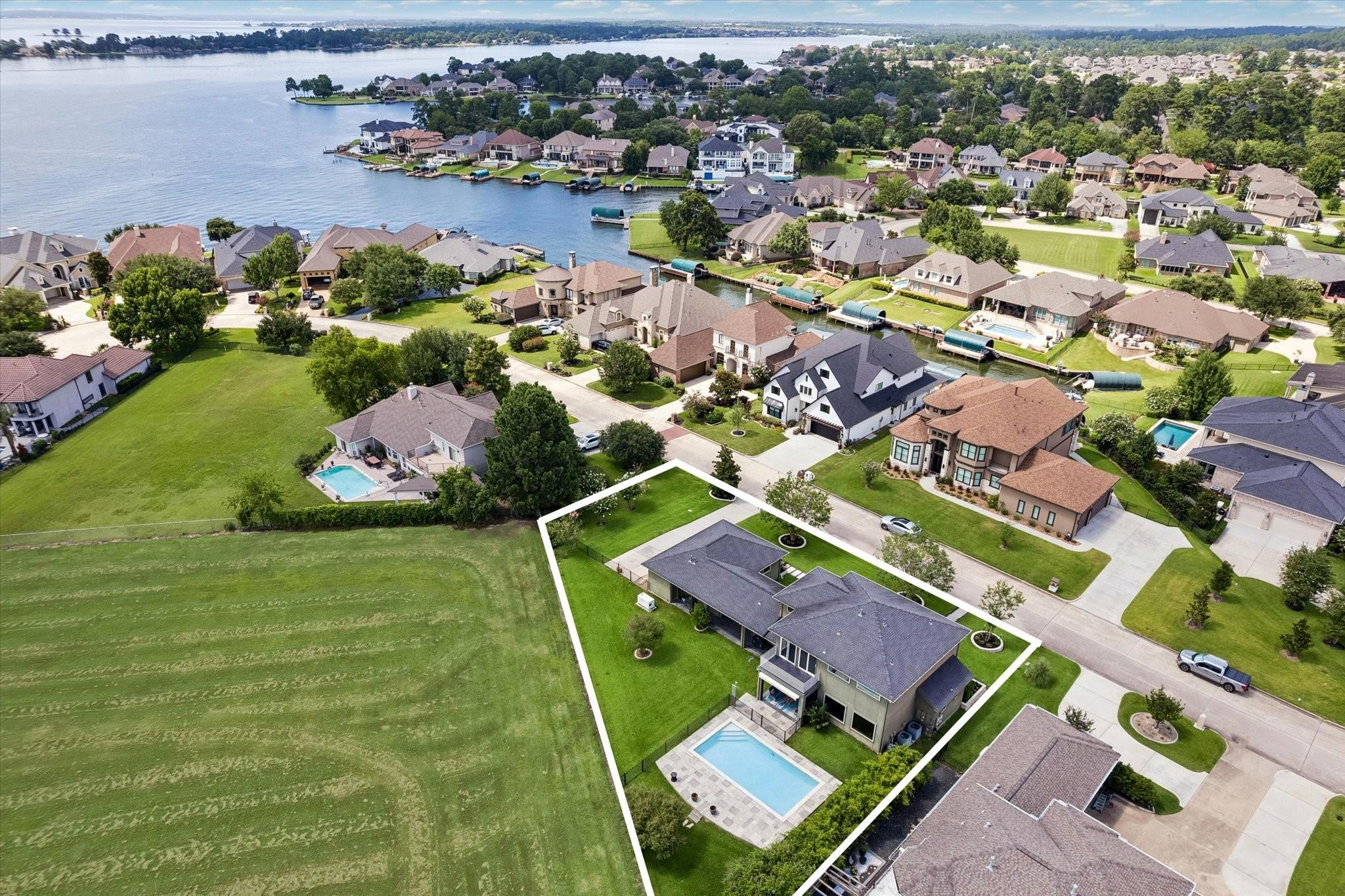 Image 2: Located in a gated community, this home features a