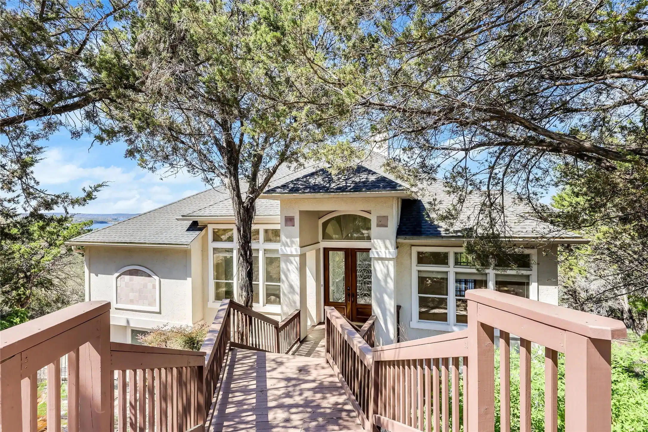 Image 1: Welcome to 7008 Deepwood Dr. Nestled in Lago Vista