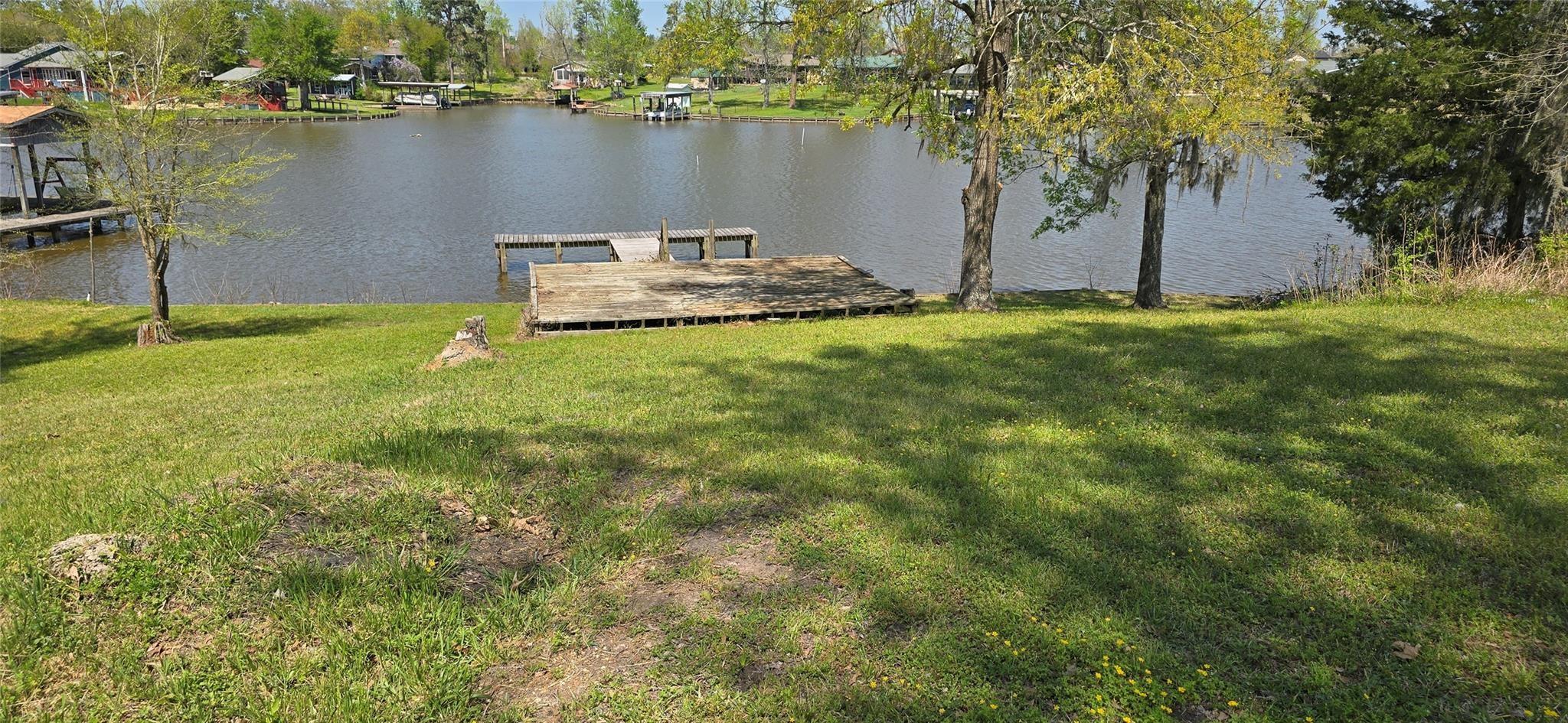 Image 1: Waterfront lot with pier