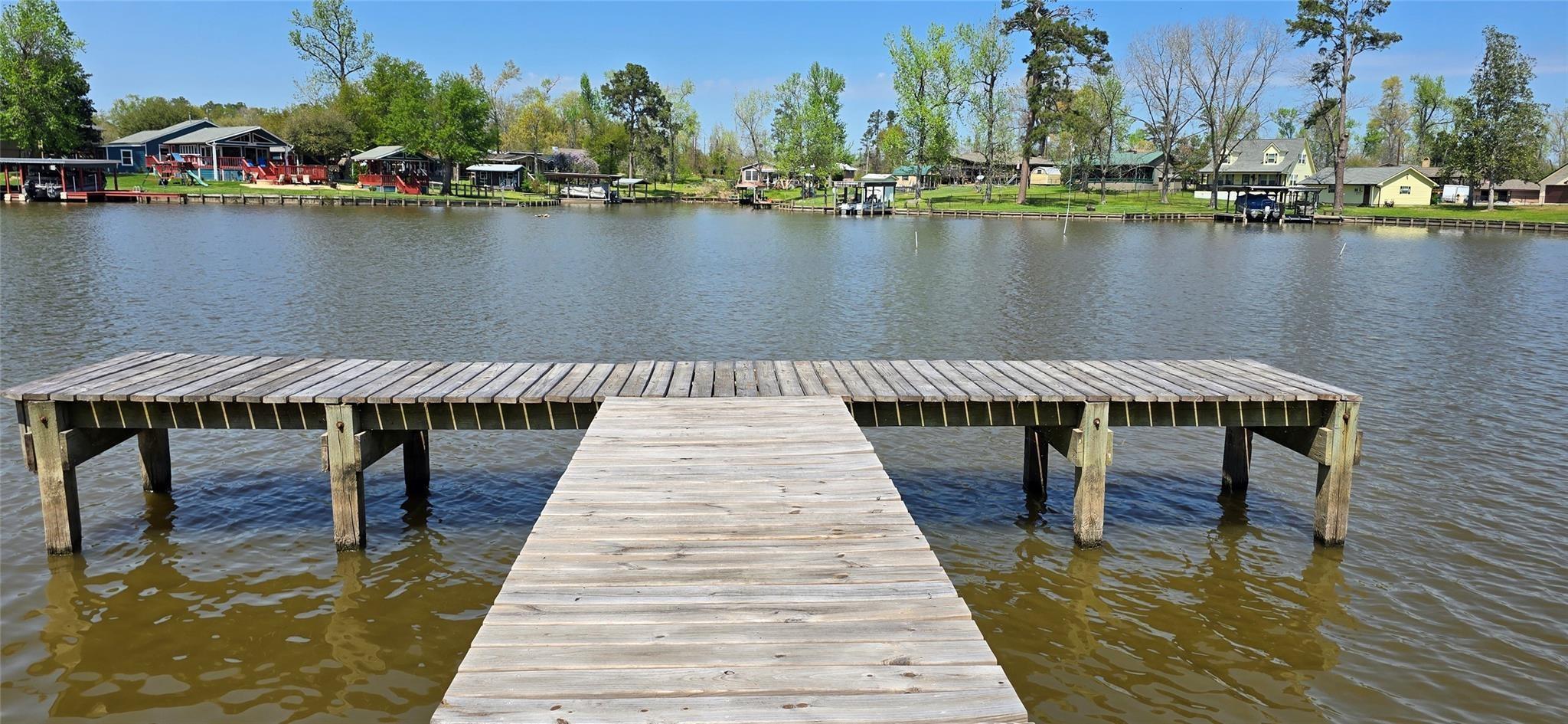 Image 2: Pier located on property