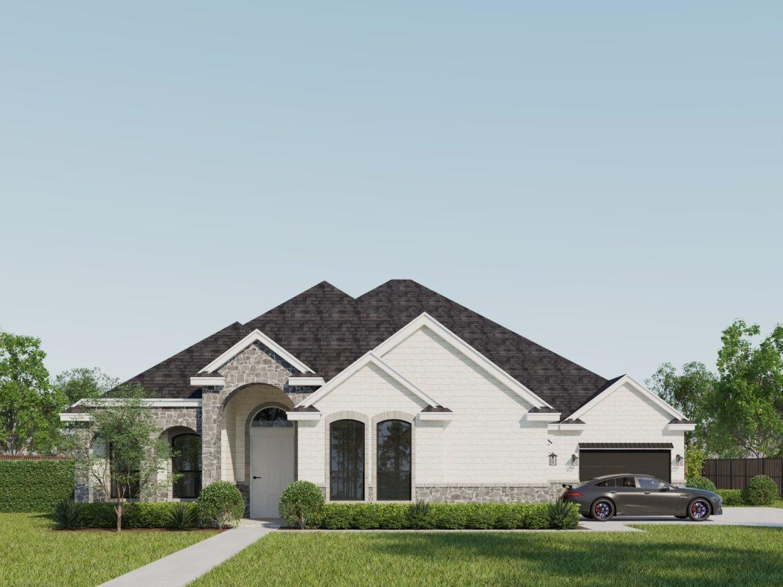 Image 1: Rendering of to-be-built home