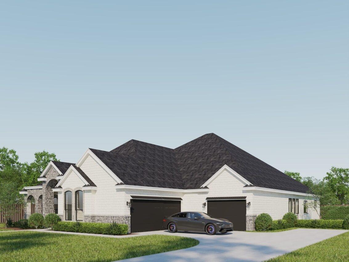 Image 3: Rendering of to-be-built home