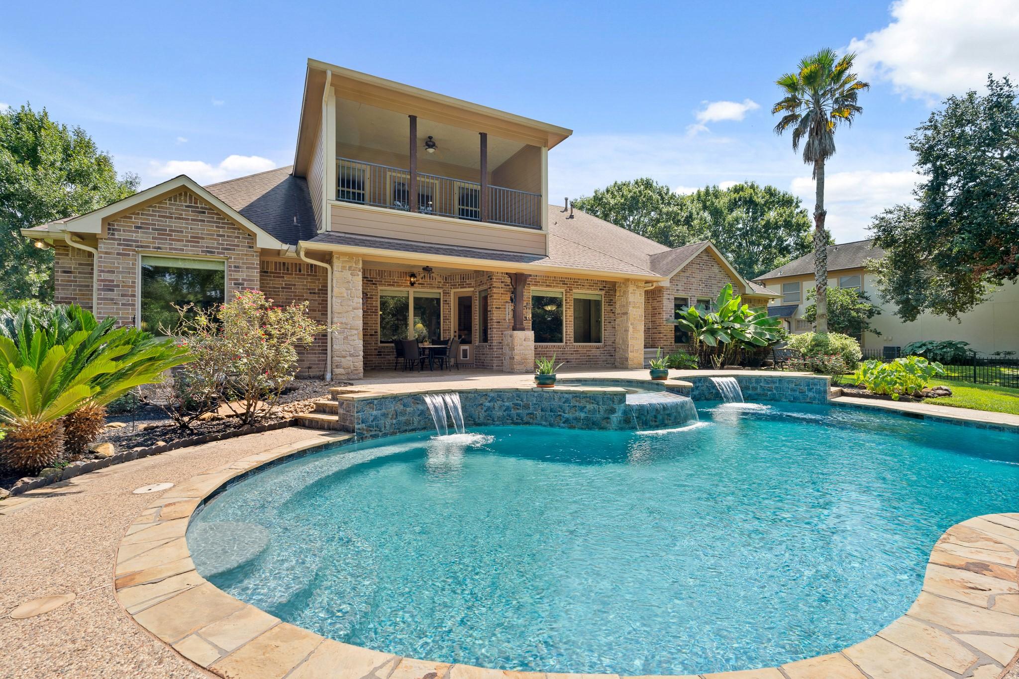 Image 2: This sneak peek of the Backyard oasis highlights t