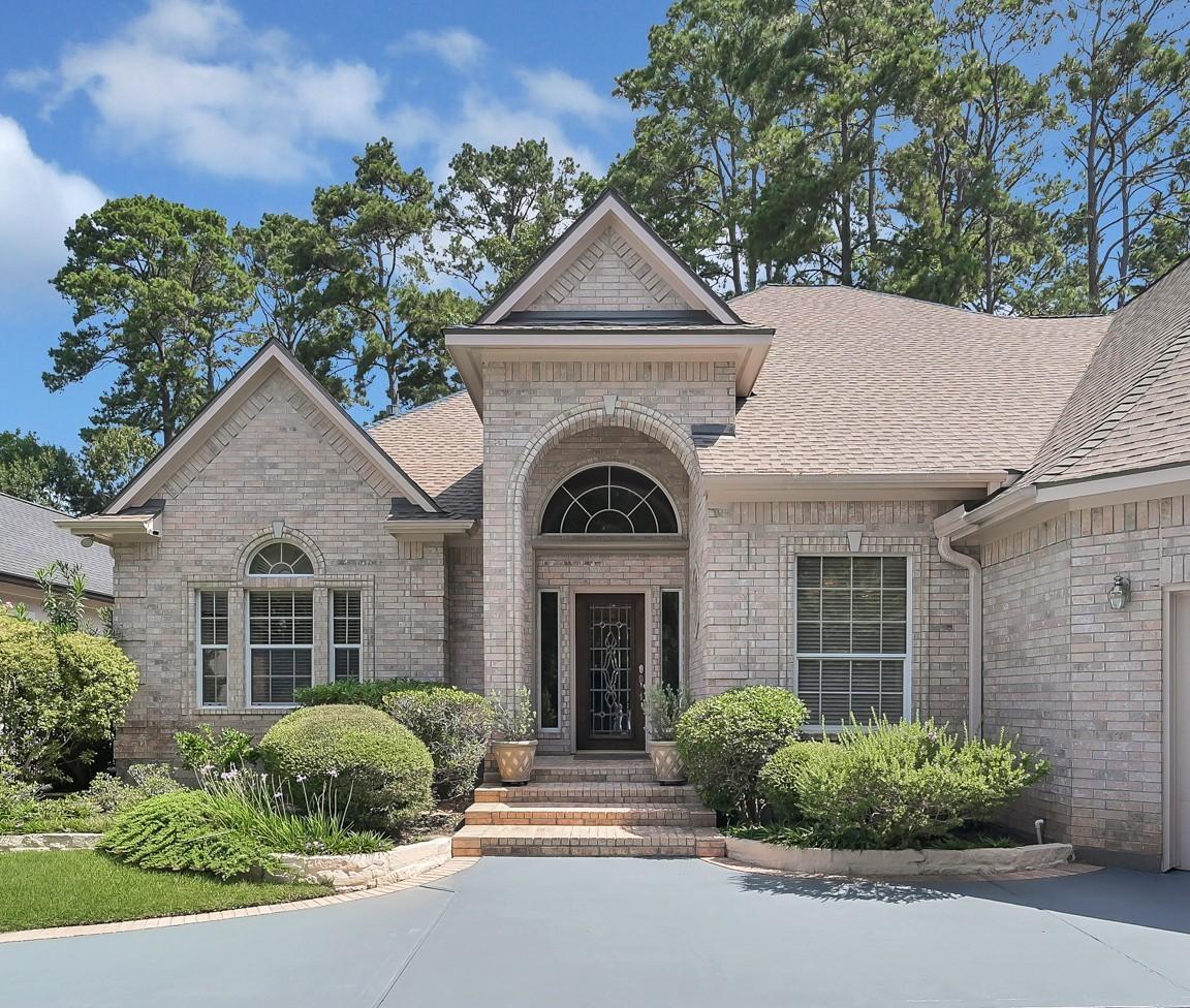 Image 1: This elegant home features grand entrance with abe