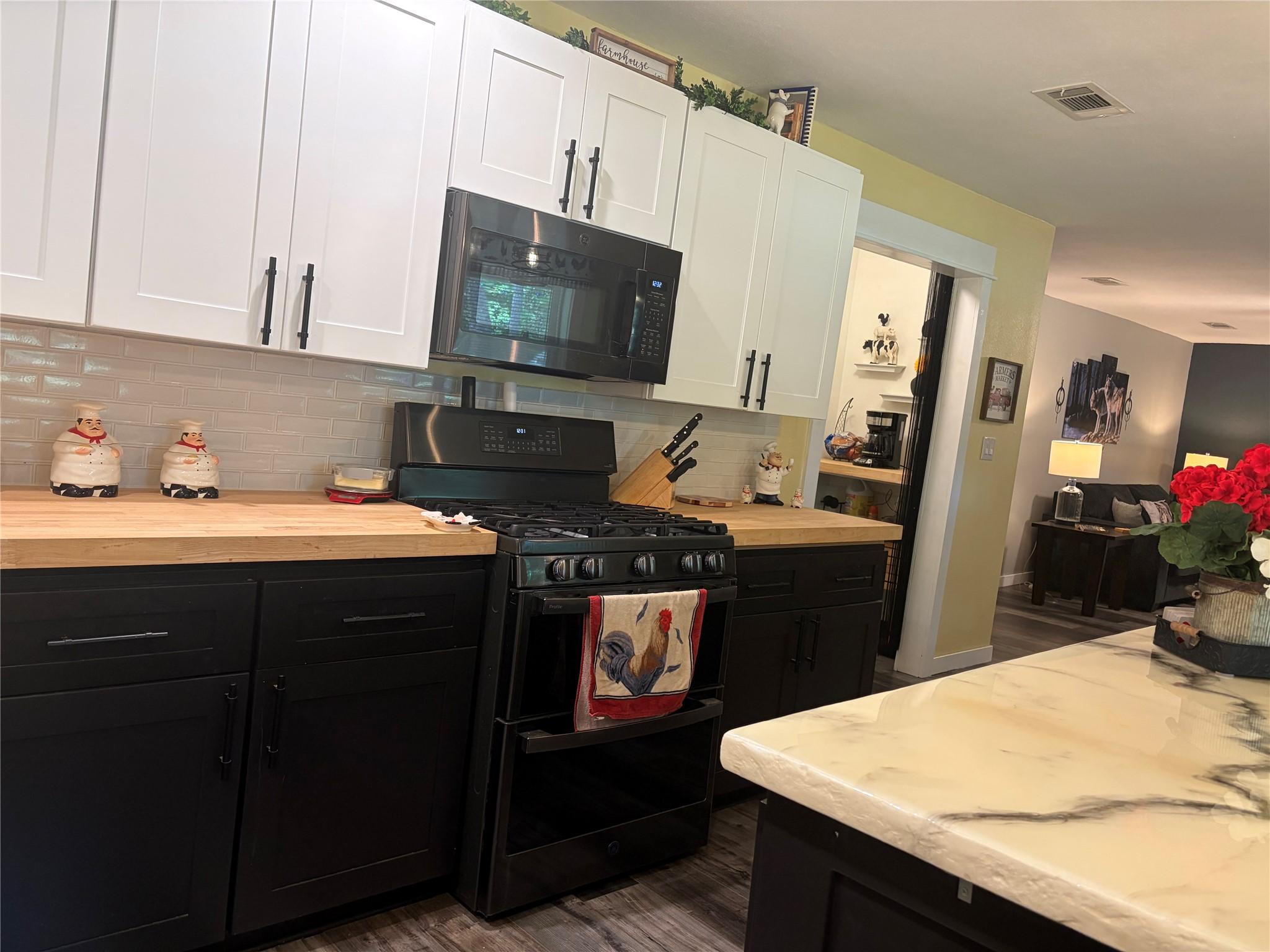 Image 4: butcher block countertops