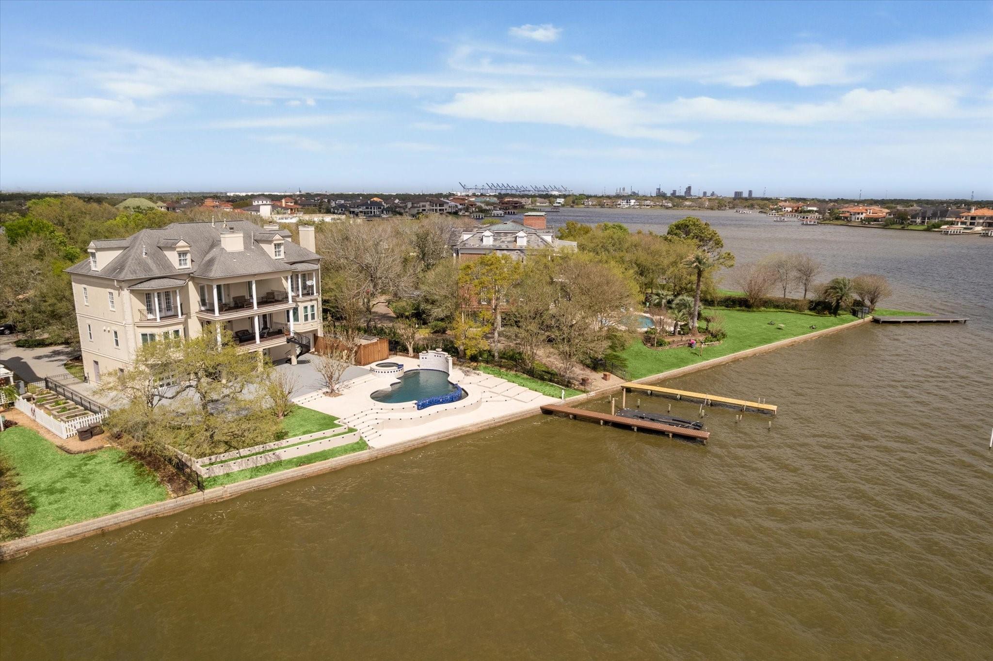 Image 3: This view of the property shows the expanded patio