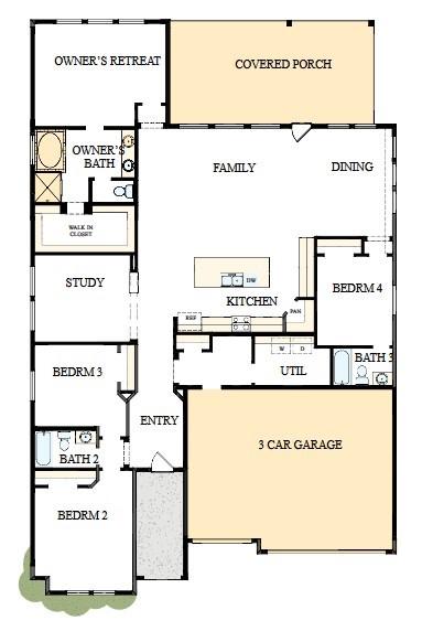 Image 3: The success of a floor plan is the way you can mov