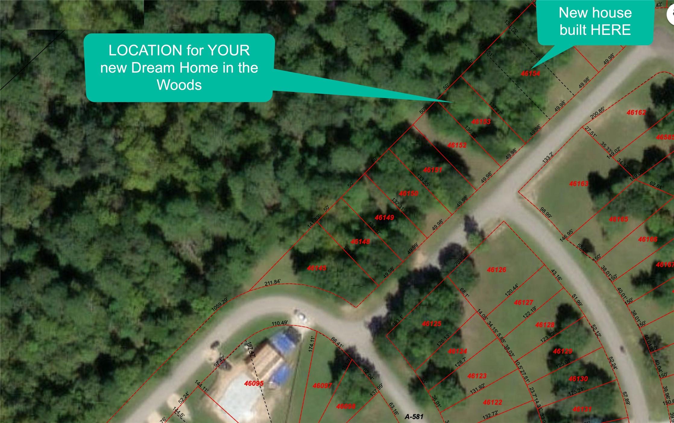 Image 1: LOCATION of your New "Dream Home in the Woods"
