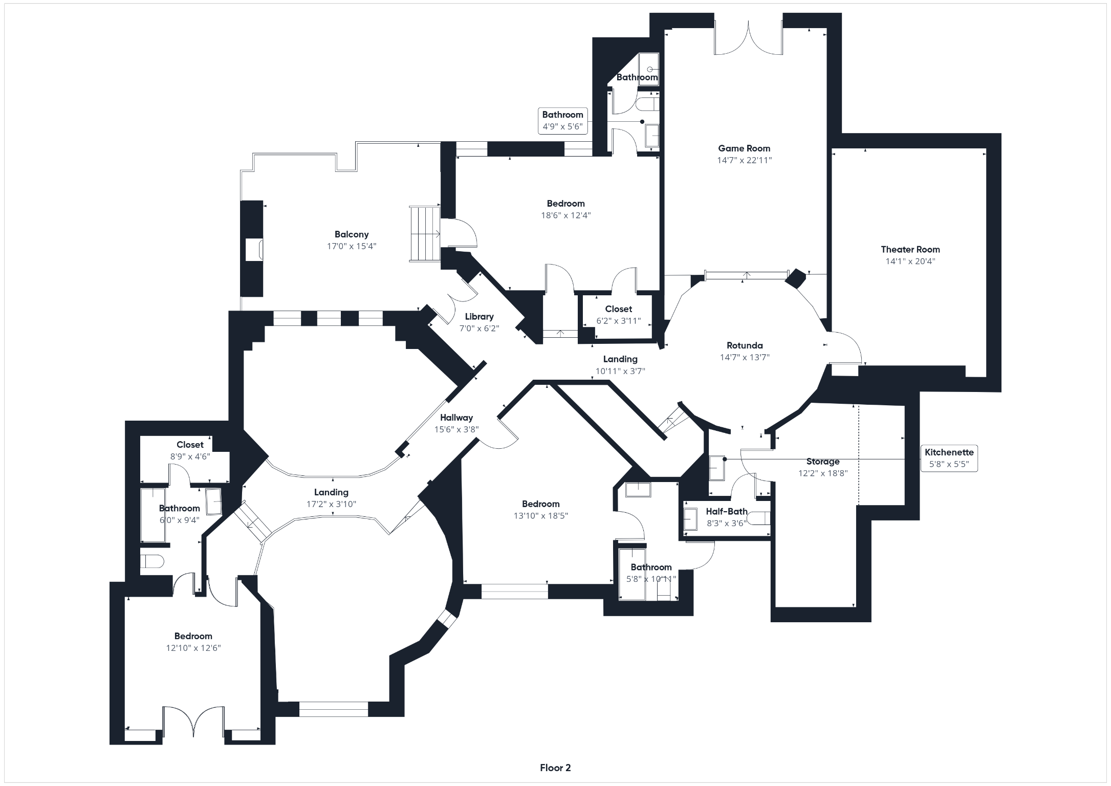 Image 3: Floor Plan Second Floor
