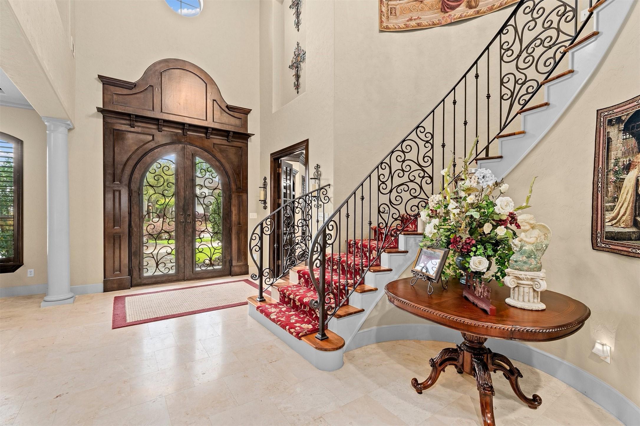 Image 3: Front Entry way with grand staircase