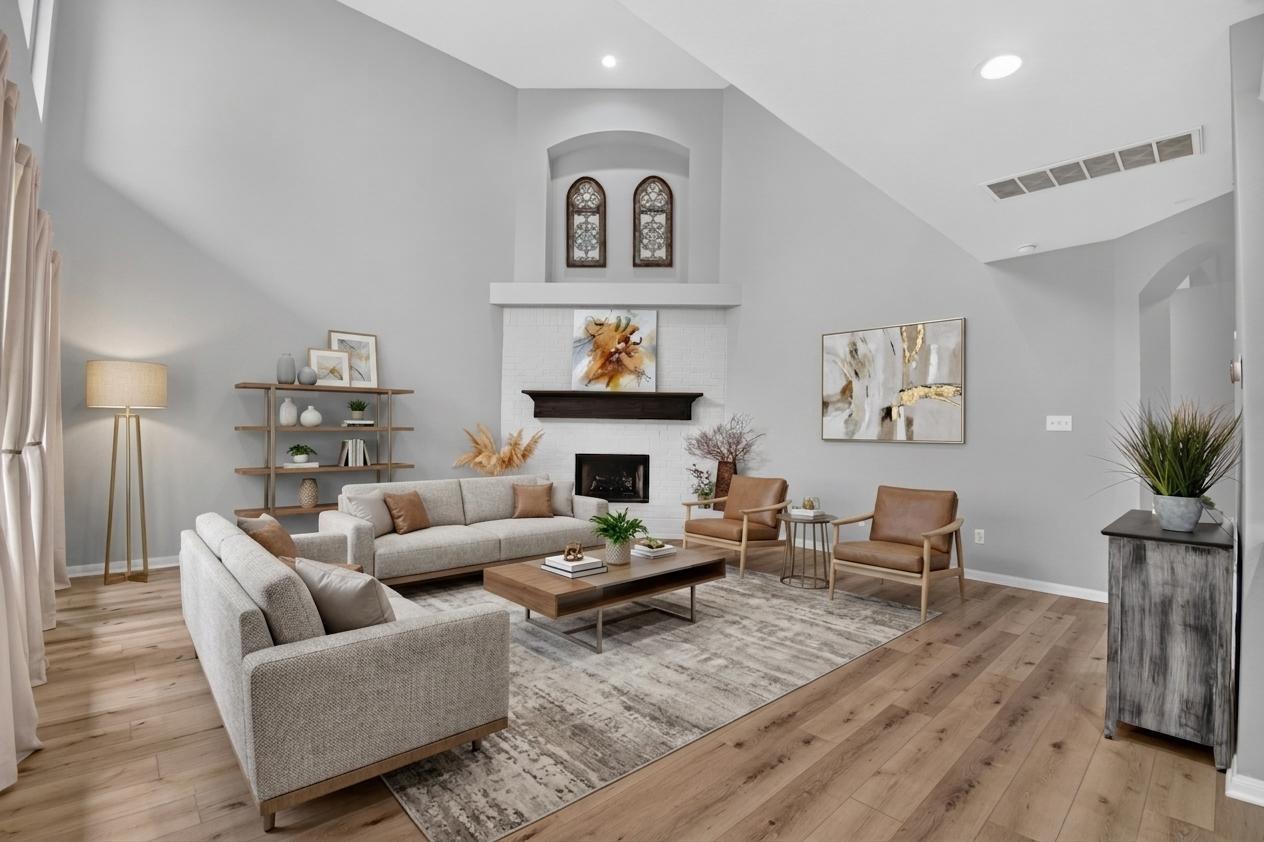Image 2: Experience modern elegance in this virtually stage