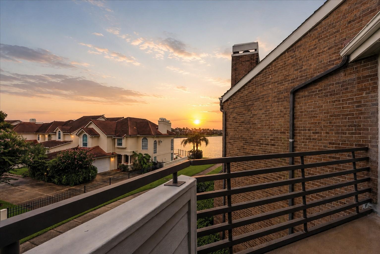 Image 3: Two private balconies with tranquil water views