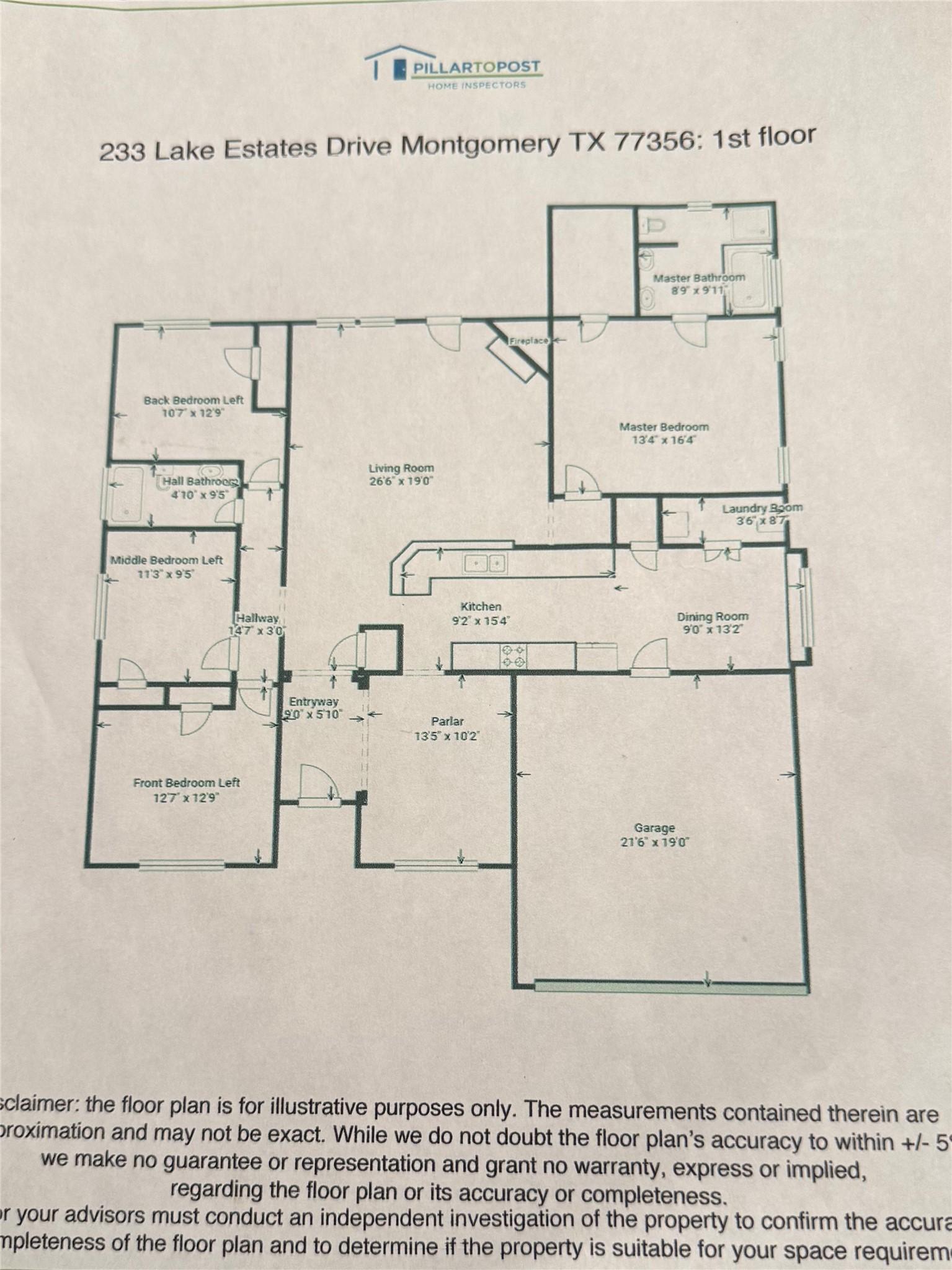 Image 3: Here's the floor plan so you can follow along with
