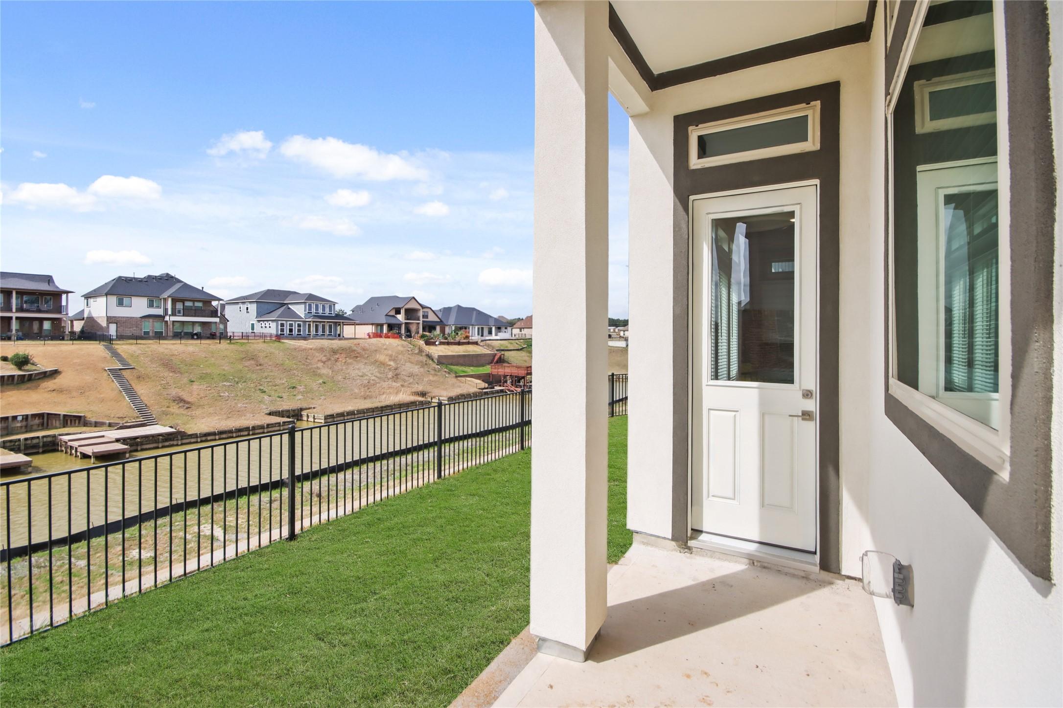 Image 2: Enjoy the views from the covered patio