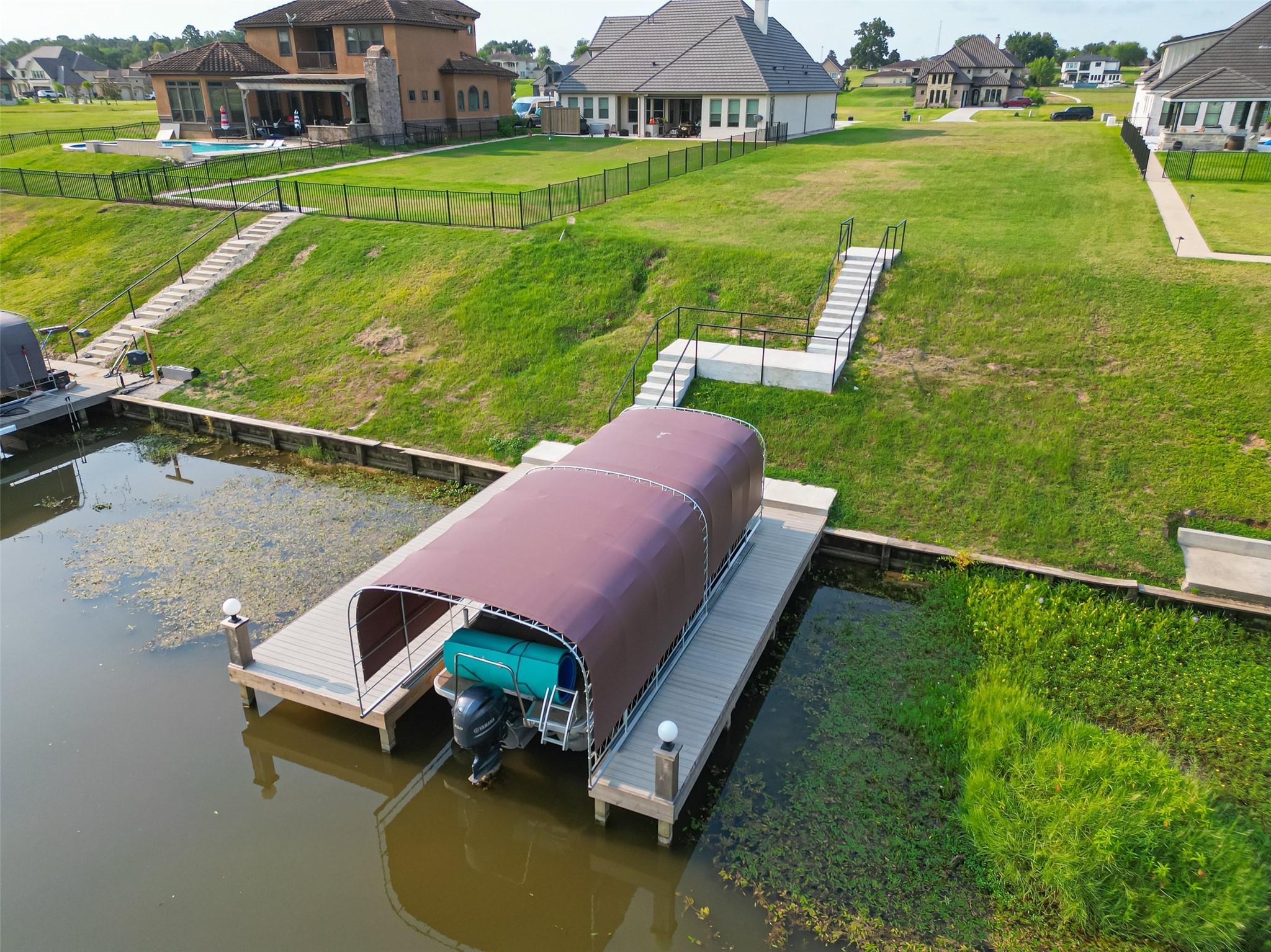 Image 2: Brand new boat dock and stairway