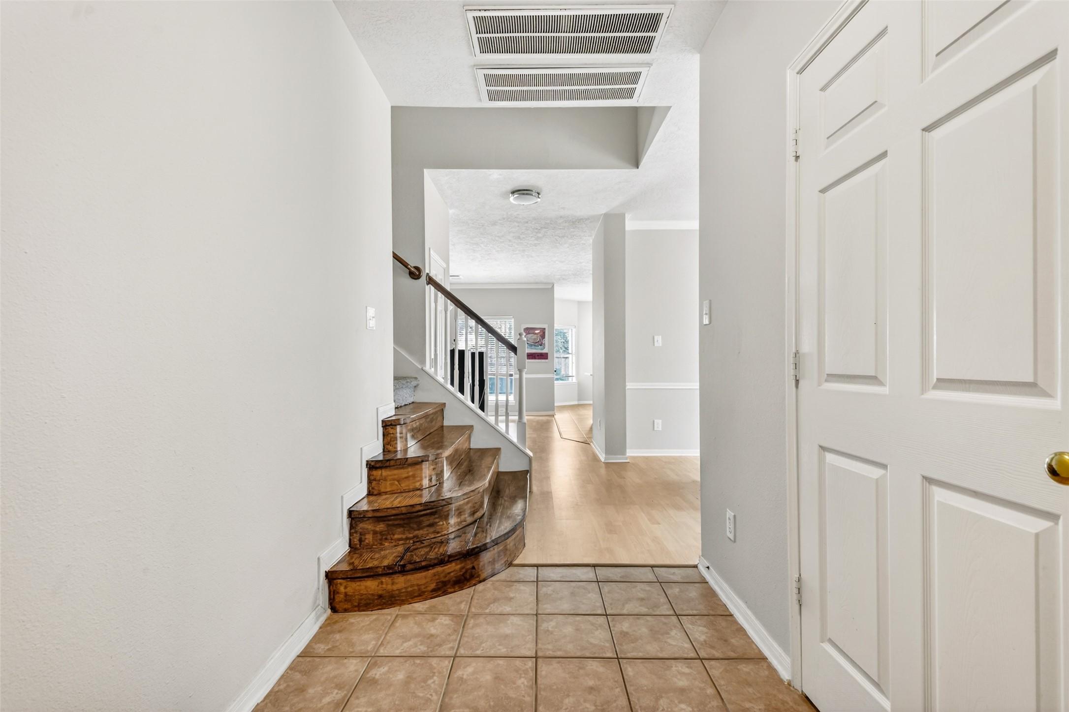 Image 3: Enter the home and to the right is a private home