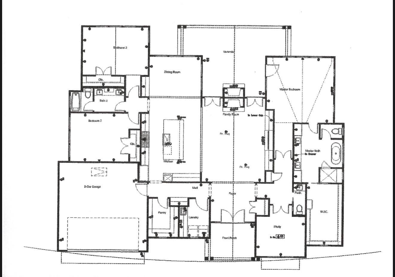 Image 2: Floor plan of 1511 Greenbriar