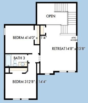 Image 3: The success of a floor plan is the way you can mov