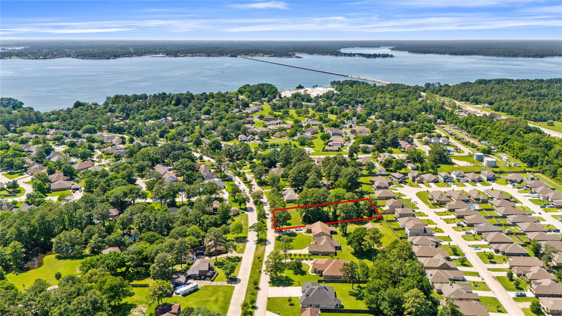 Image 2: Anotjer aerial view of the location of the lot